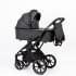 Коляска детская Peppy Tecla 3 в 1 Shadow Antrazit Chrome Edition (Графитовый)