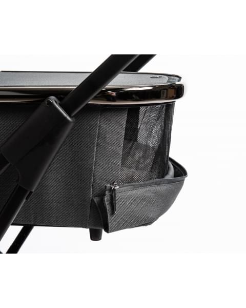 Коляска детская Peppy Tecla 3 в 1 Shadow Antrazit Chrome Edition (Графитовый)