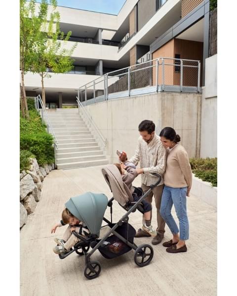 Коляска для двойни 2 в 1 Anex Modu, Rooty (Бежевый)