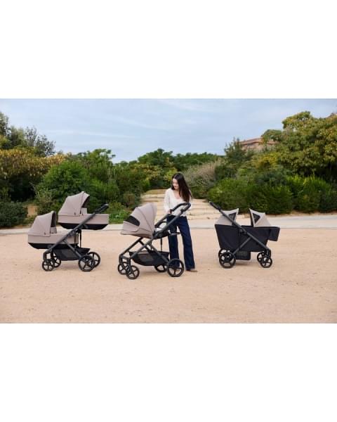 Коляска для двойни 2 в 1 Anex Modu, Rooty (Бежевый)