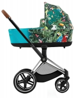 Коляска для новорожденных Cybex Priam IV 1 В 1 We The Best/Chrome Brown