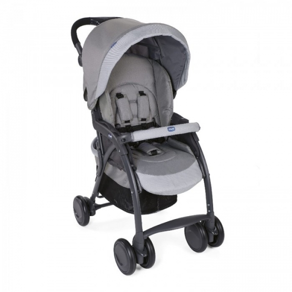 Коляска прогулочная Chicco Simplicity Plus Top, Grey (Серый)