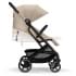 Коляска прогулочная Cybex Beezy (с дождевиком и бампером), Almond Beige (Бежевый)
