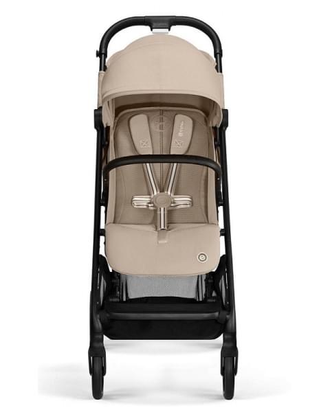 Коляска прогулочная Cybex Beezy (с дождевиком и бампером), Almond Beige (Бежевый)