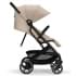 Коляска прогулочная Cybex Beezy (с дождевиком и бампером), Almond Beige (Бежевый)