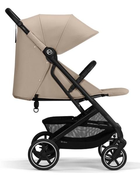 Коляска прогулочная Cybex Beezy (с дождевиком и бампером), Almond Beige (Бежевый)