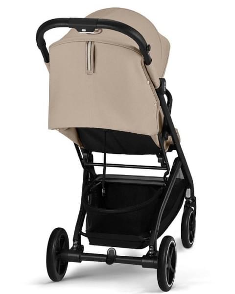 Коляска прогулочная Cybex Beezy (с дождевиком и бампером), Almond Beige (Бежевый)