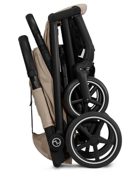 Коляска прогулочная Cybex Beezy (с дождевиком и бампером), Almond Beige (Бежевый)