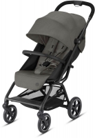 Коляска прогулочная Cybex Eezy S+ 2 BLK (с дождевиком и бампером), Soho Grey (Серый)