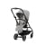 Коляска прогулочная Cybex Eezy S Twist+ 2 BLK (с дождевиком и бампером), Lava Grey (Серый)