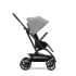 Коляска прогулочная Cybex Eezy S Twist+ 2 BLK (с дождевиком и бампером), Lava Grey (Серый)