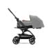 Коляска прогулочная Cybex Eezy S Twist+ 2 BLK (с дождевиком и бампером), Lava Grey (Серый)