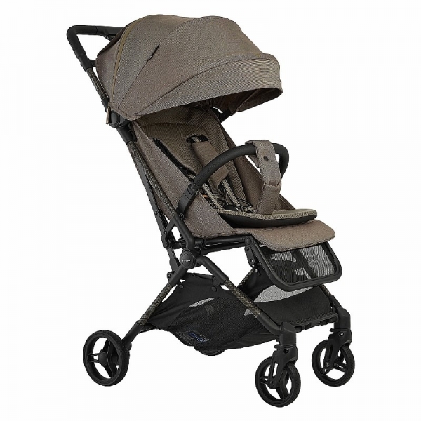 Коляска прогулочная Pituso Pera Plus, Tuareg Beige / Рама Carbon Gold