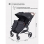 Коляска прогулочная для двойни Mowbaby Tandem Black