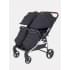 Коляска прогулочная для двойни Mowbaby Tandem Black
