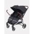 Коляска прогулочная для двойни Mowbaby Tandem Black