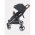 Коляска прогулочная для двойни Mowbaby Tandem Black