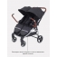 Коляска прогулочная для двойни Mowbaby Tandem Black
