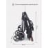Коляска прогулочная для двойни Mowbaby Tandem Black
