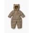 Комбинезон-трансформер детский от Happy Baby beige letters