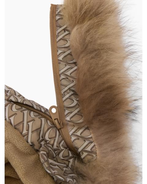 Комбинезон-трансформер детский от Happy Baby beige letters