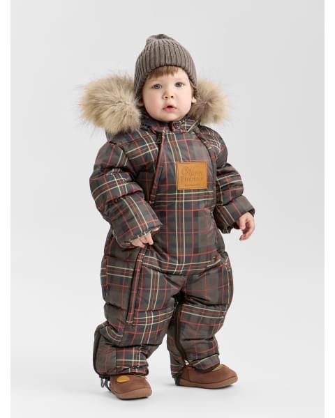 Комбинезон-трансформер детский от Happy Baby dark chocolate