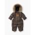 Комбинезон-трансформер детский от Happy Baby dark chocolate