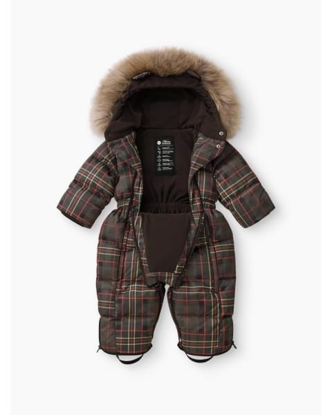 Комбинезон-трансформер детский от Happy Baby dark chocolate