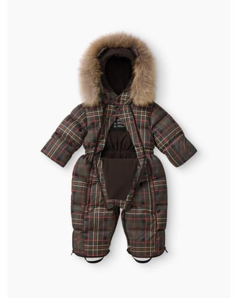 Комбинезон-трансформер детский от Happy Baby dark chocolate