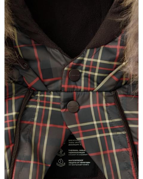 Комбинезон-трансформер детский от Happy Baby dark chocolate