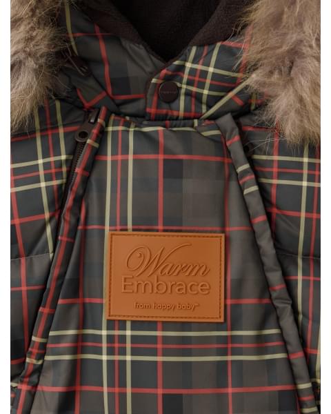 Комбинезон-трансформер детский от Happy Baby dark chocolate