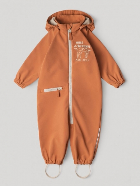 Комбинезон Leokid Softshell, Ginger Dog (Кирпичный) купить в Москве на официальном сайте | Цена, каталог