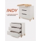 Комод пеленальный Rant Indy 800/3 Crystal beige
