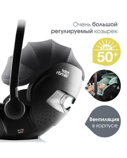 Коляска 3 в 1 Britax Roemer Smile 5Z LUX|Soft Taupe + BABY-SAFE PRO Space Black