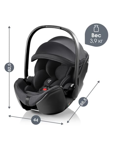 Коляска 3 в 1 Britax Roemer Smile 5Z LUX|Soft Taupe + BABY-SAFE PRO Space Black