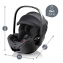 Коляска 3 в 1 Britax Roemer Smile 5Z LUX|Soft Taupe + BABY-SAFE PRO Classic Deep Black