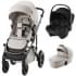 Коляска 3 в 1 Britax Roemer Smile 5Z LUX, Soft Taupe + BABY-SAFE CORE Space Black