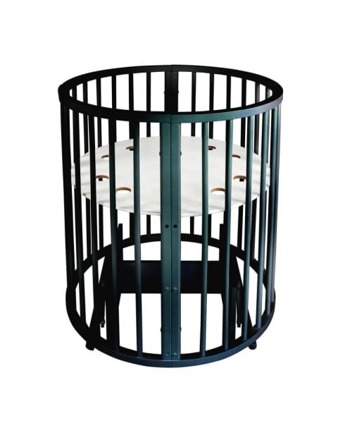 Кровать детская INDIGO Simple 7в1 с поперечным маятником (венге)