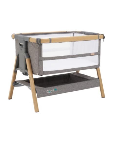 Кровать-трансформер приставная Tutti Bambini CoZee XL 120*60 см Oak/Charcoal 211209/3590 купить в Москве на официальном сайте | Цена, каталог