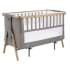 Кровать-трансформер приставная Tutti Bambini CoZee XL 120*60 см Oak/Charcoal 211209/3590 купить в Москве на официальном сайте | Цена, каталог