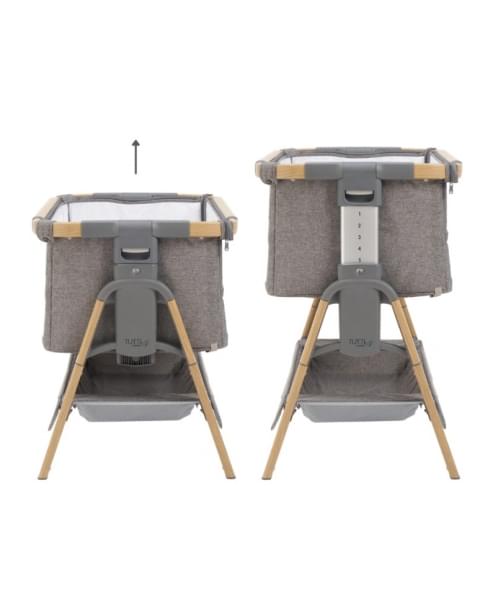 Кровать-трансформер приставная Tutti Bambini CoZee XL 120*60 см Oak/Charcoal 211209/3590 купить в Москве на официальном сайте | Цена, каталог