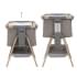 Кровать-трансформер приставная Tutti Bambini CoZee XL 120*60 см Oak/Charcoal 211209/3590 купить в Москве на официальном сайте | Цена, каталог