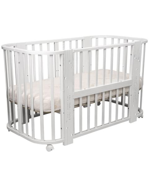 Кроватка-трансформер Indigo Baby Line 5 в 1 звездочки