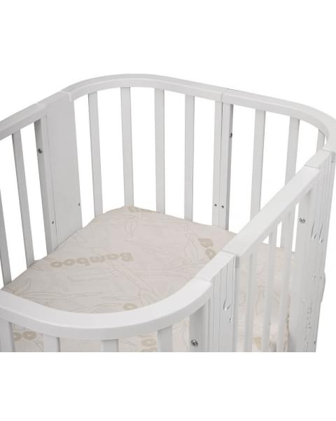 Кроватка-трансформер Indigo Baby Line 5 в 1 звездочки