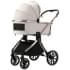 Детская коляска Adamex Spark SE 3 в 1 1-VANILLA-CHAMPAGNE - СВ.БЕЖ-РАМА ШАМПАНЬ
