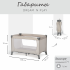 Манеж Hauck Dream n Play, Beige (Бежевый)
