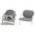 Набор мягких чехлов Comfort Inlay к стульчику Cybex LEMO Suede Grey