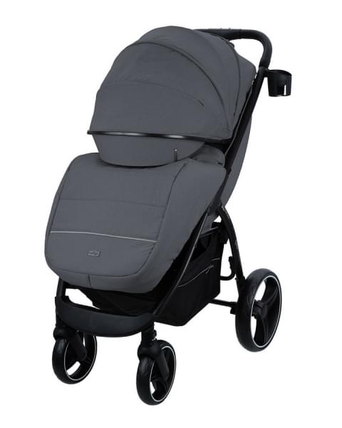 Детская прогулочная коляска Indigo Epica XL темно-серый