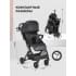 Kоляска детская прогулочная Farfello Comfy Go Comfort 2025 CG-011, черный