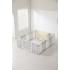 Манеж UNIX Kids Ocean 188x151 см Grey